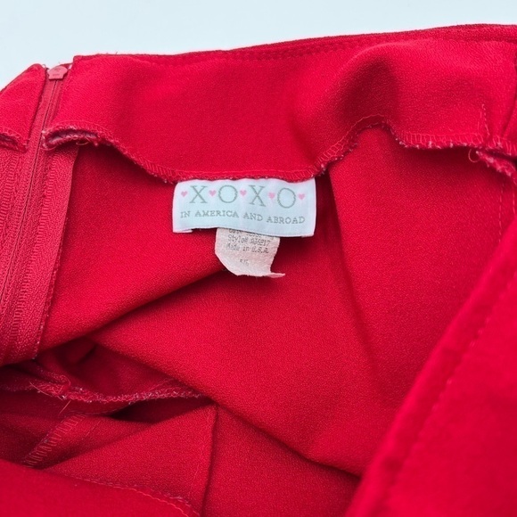 XOXO Juniors Red Trouser Size 5 - Picture 7 of 15